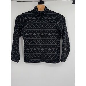 The North Face Jacket Mens M Novelty Gordon Lyons 1/4 Zip Fleece Knit‎ Pullover